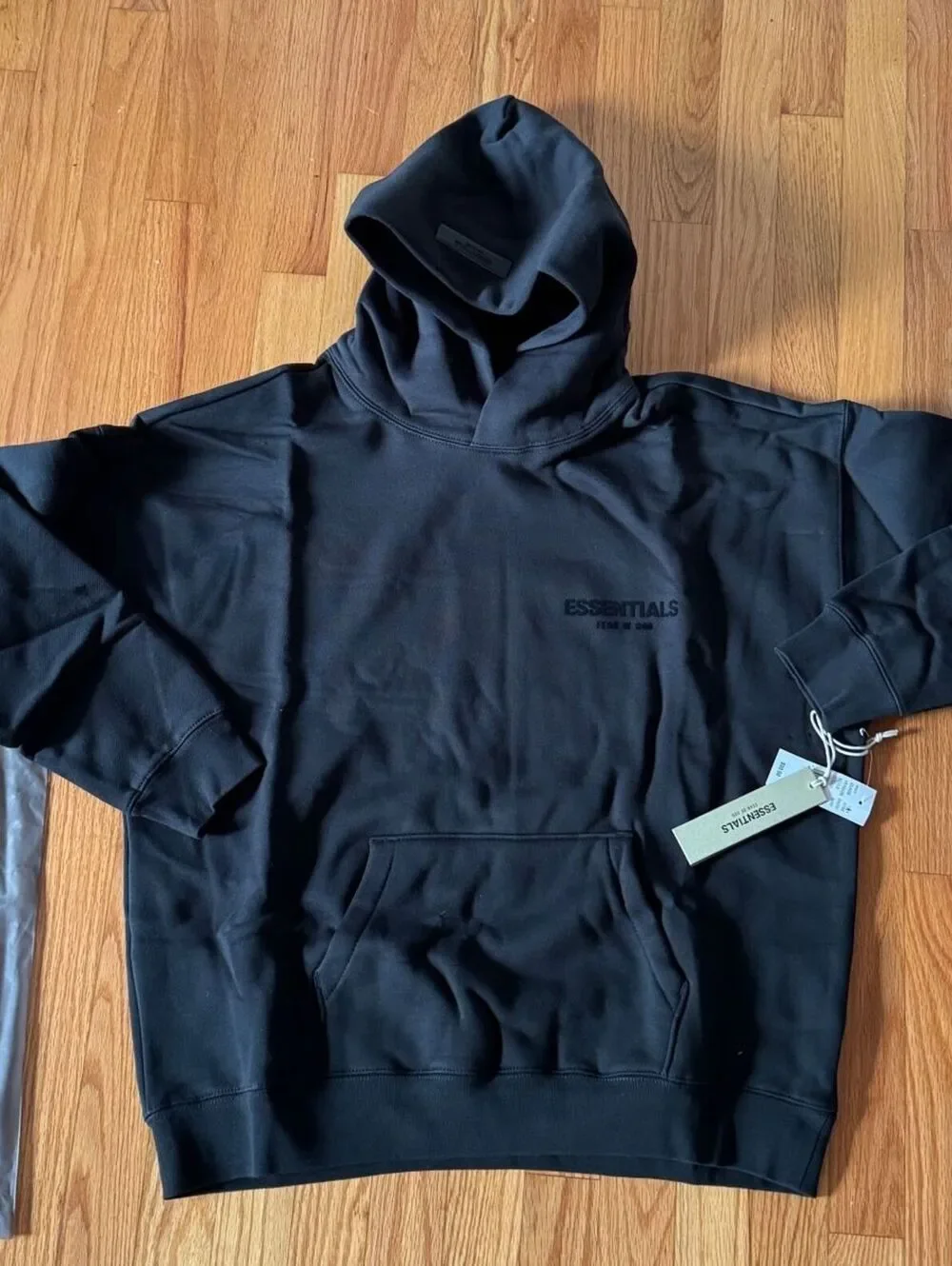 Fear of God ESSENTIALS Hoodie Stretch Limo Medium NWT